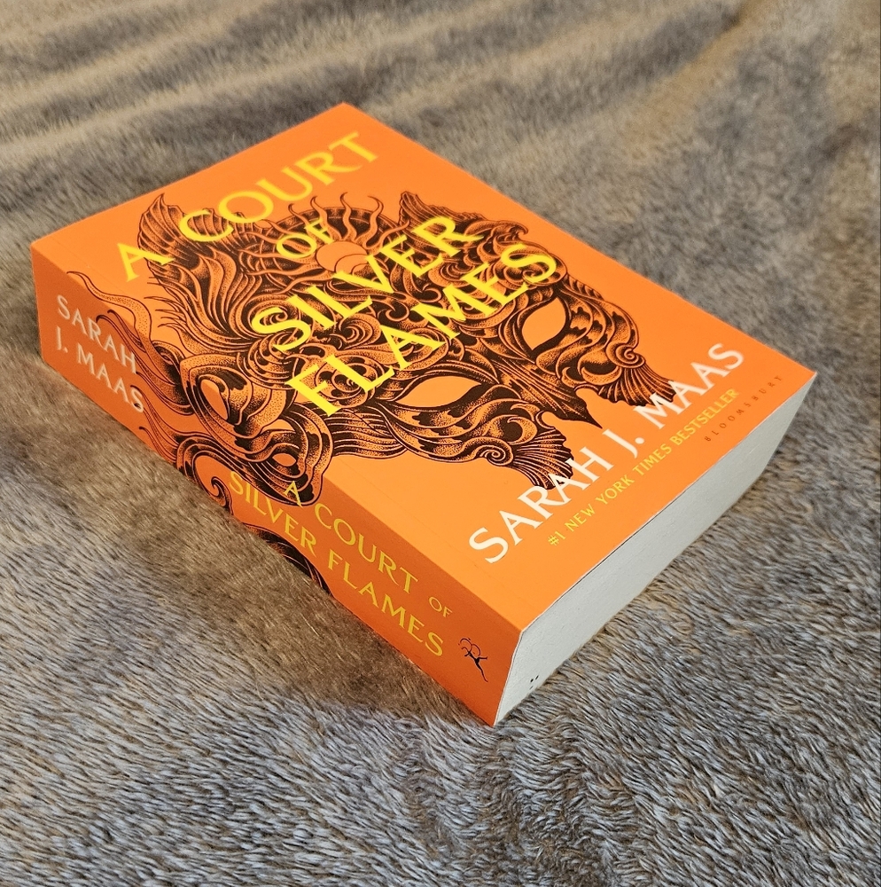 Orange Book Cover - A Court of Silver Flames - Picture 2 of 4
